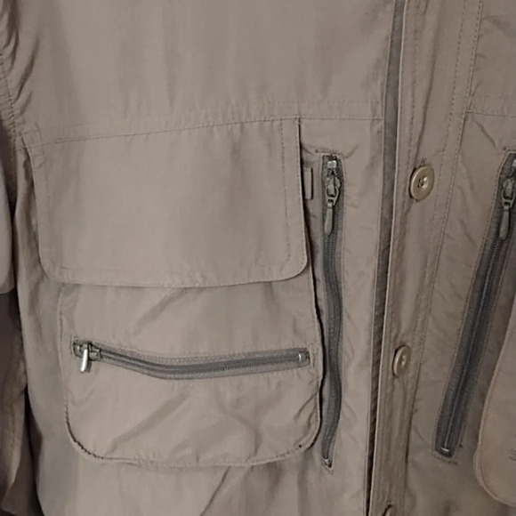 Cabella's Guide Gear Quick Dry Mesh Venting Roll Tab Sleeve Shirt Medium - Picture 6 of 11